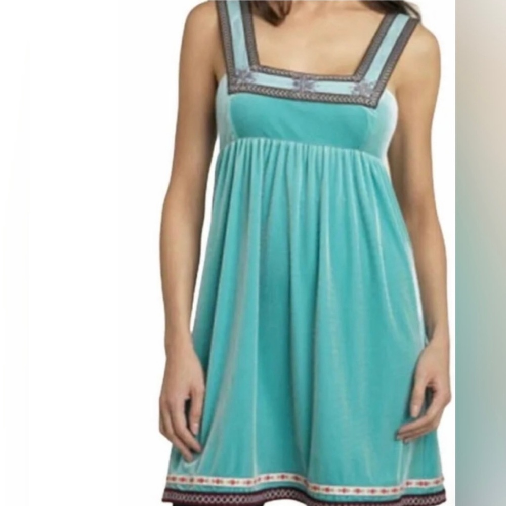 Free People Velvet Snowflake Dress